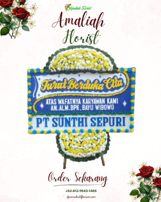 Papan Bunga Duka di Hubikosi
