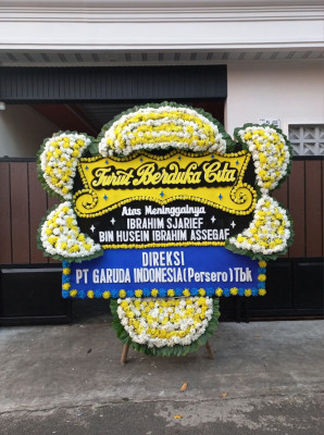 Papan Bunga Duka di Hubikosi