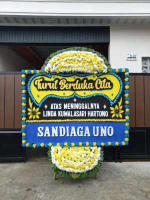 Papan Bunga Duka di Hubikosi
